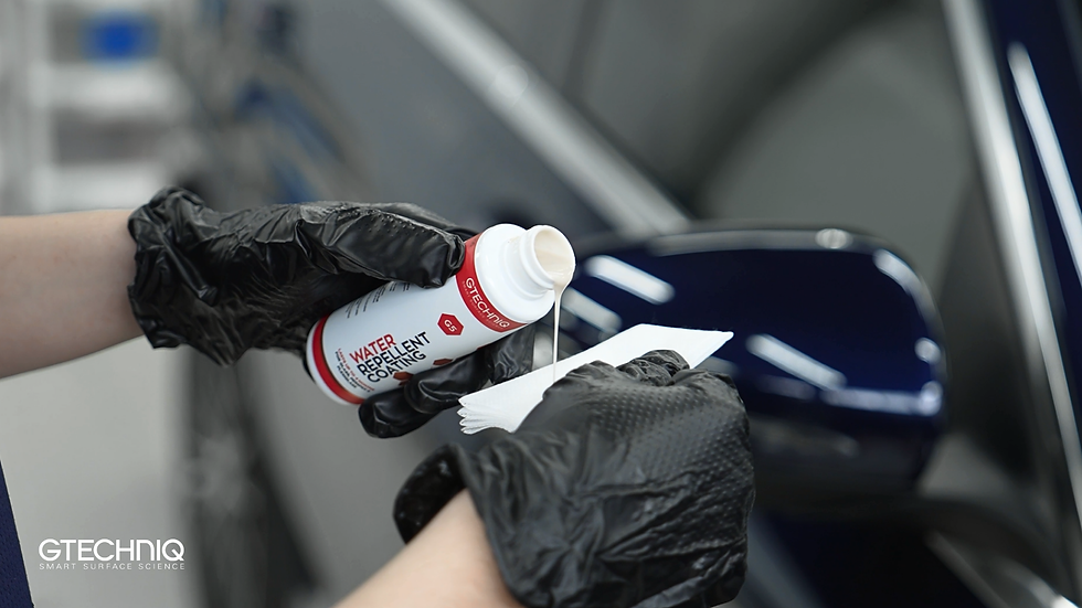 Gtechniq G5 Water Repellent Coating tăng khả năng kháng nước cho xe - Ảnh: Gtechniq Việt Nam
