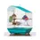 Thumbnail: Palm Beach Teardrop Roof Budgie Cage Aqua & White