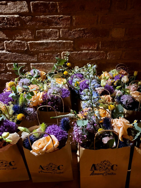 bomboniere con i fiori