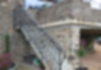 Garde corps escalier métal