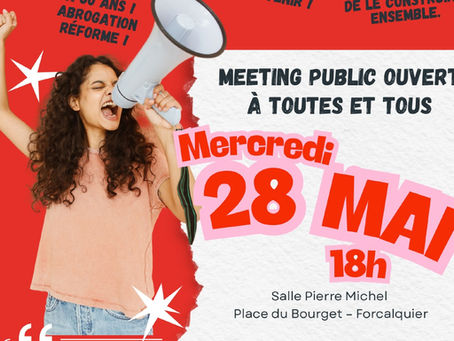 Réforme des retraites : comprendre et continuer la lutte :