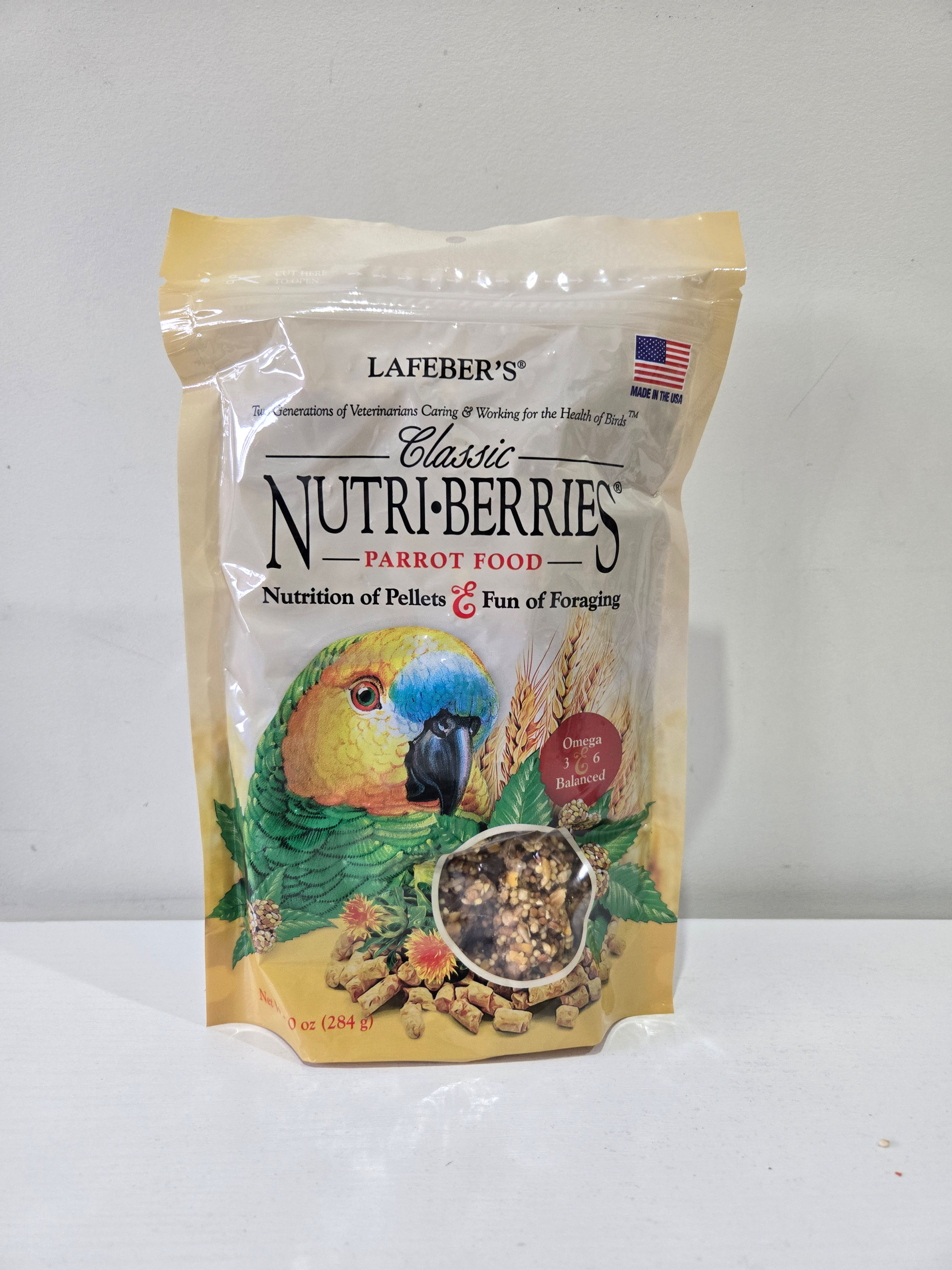 Nutri-berries Classic - Parrot 284g