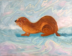 Winter Otter