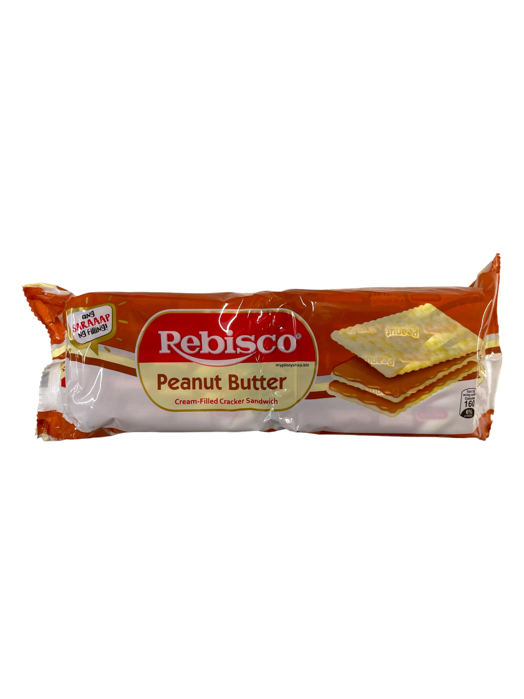 Rebisco Peanut Butter-Filled Cracker Sandwich (10x32g)