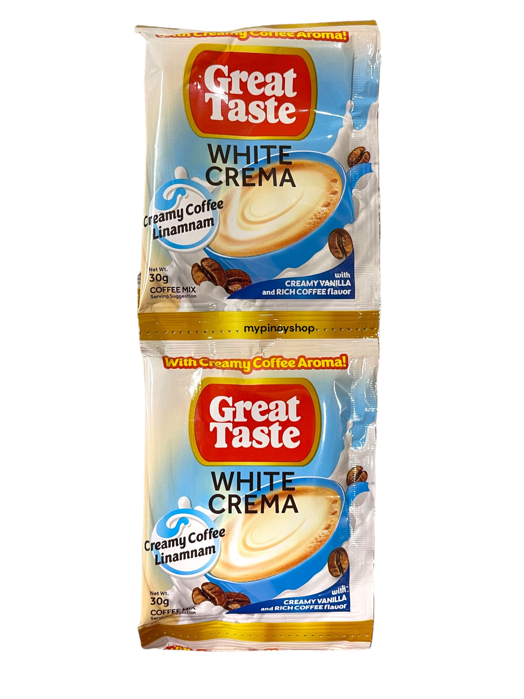 Great Taste White Cream Coffee Mix  10packs x 30g