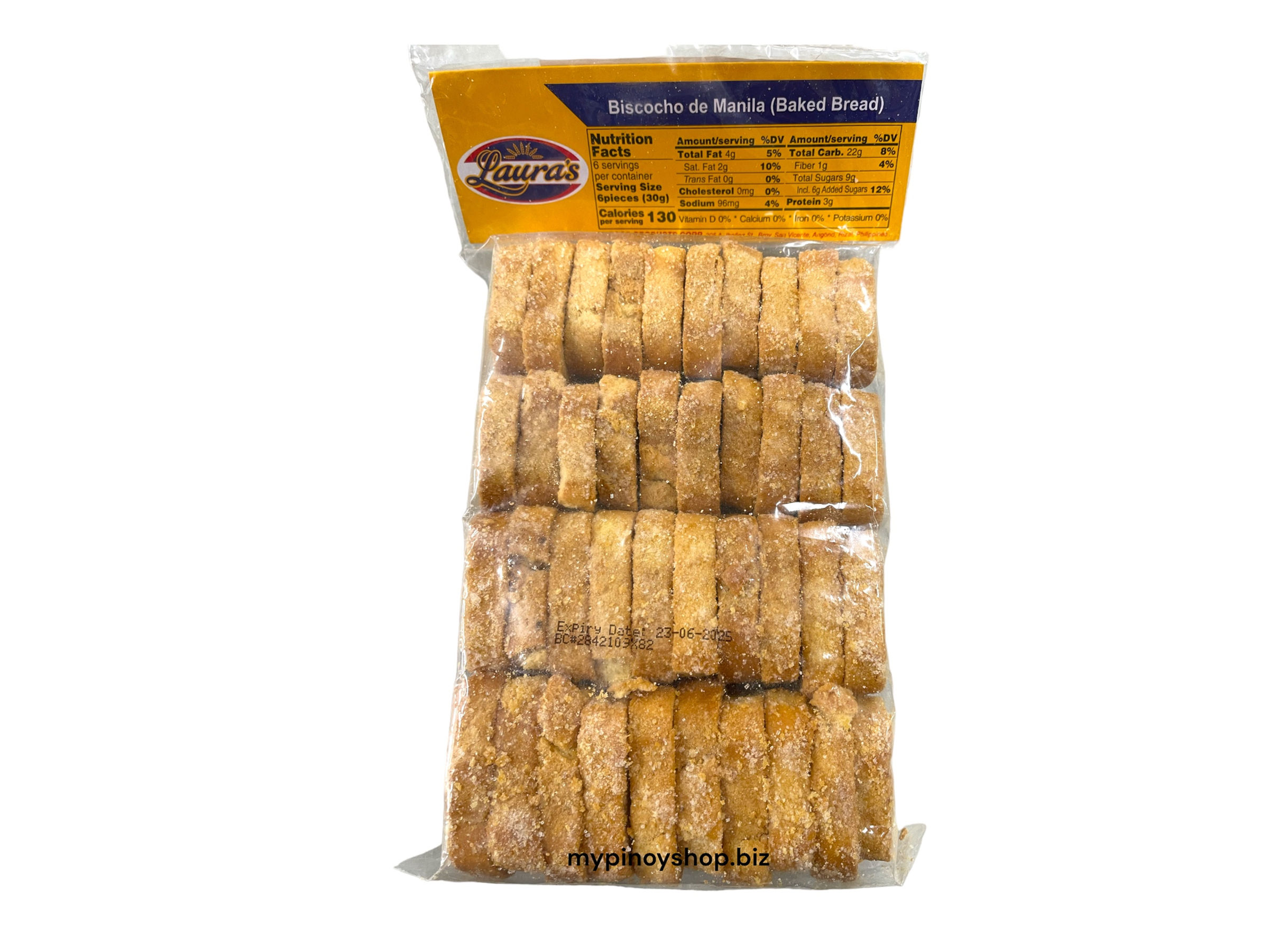 Laura’s Biscocho de Manila 175g
