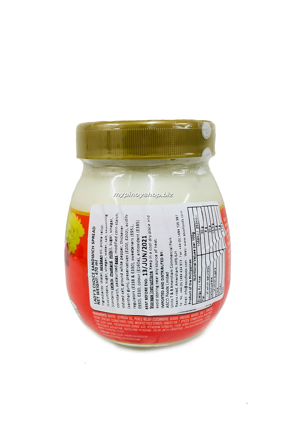 Thumbnail: Lady's Choice Sandwich Spread Original Flavour 220g