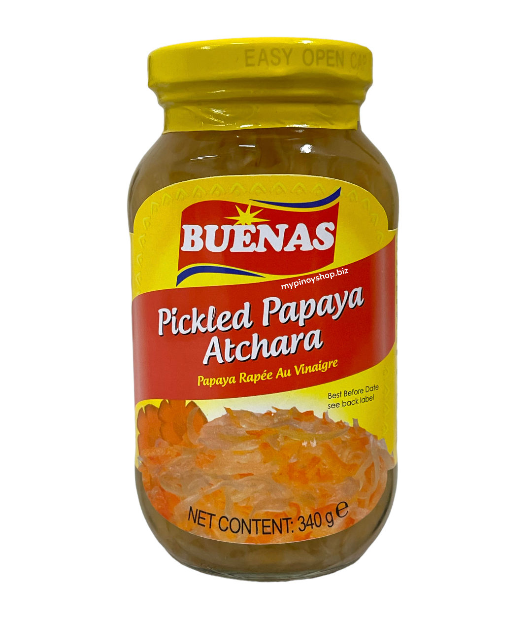  Buenas Pickled Papaya (Atchara) 340g