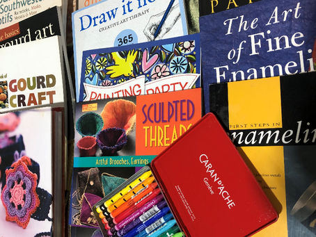 Gifts of Joy and gently used art supplies