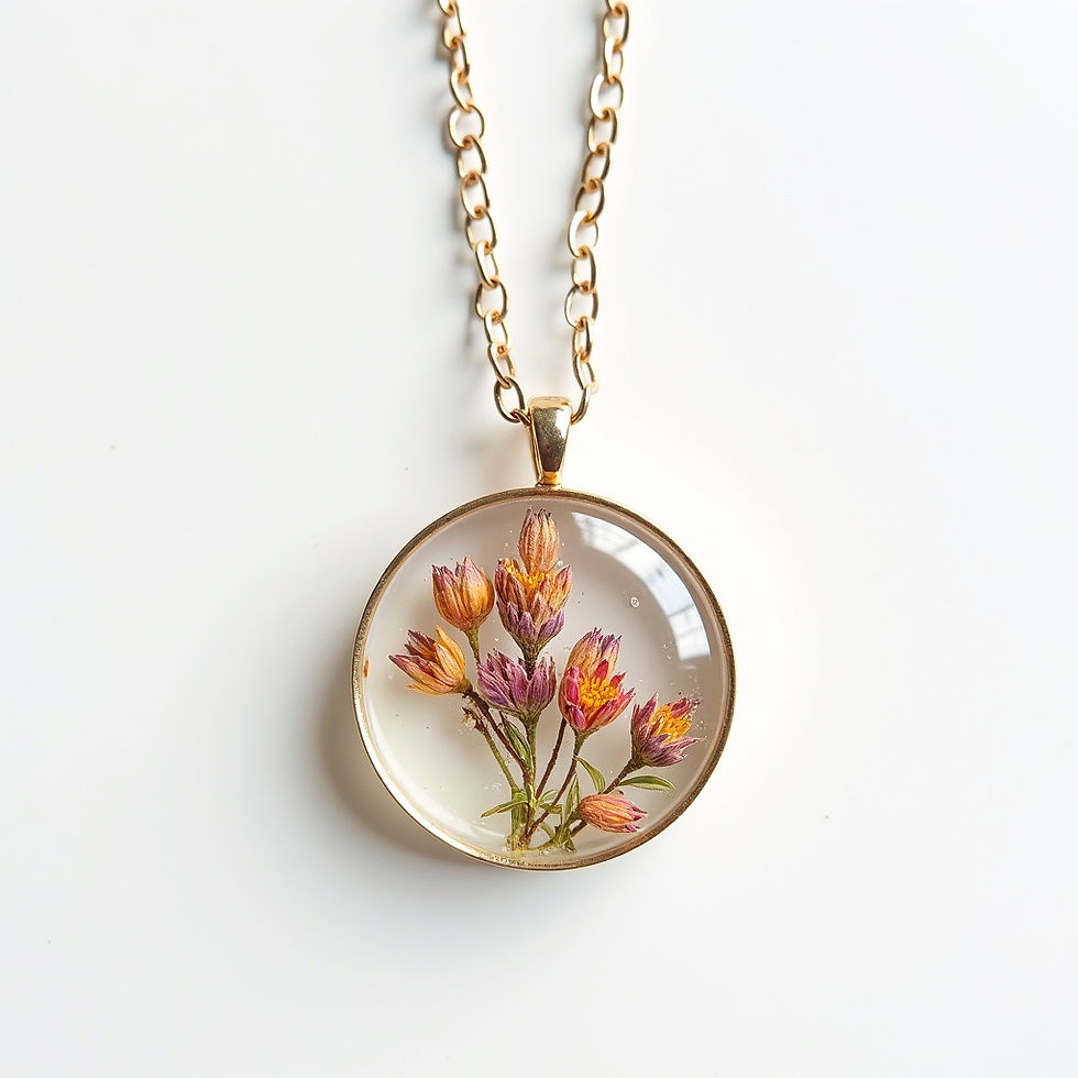 Dried Floral Jewelry