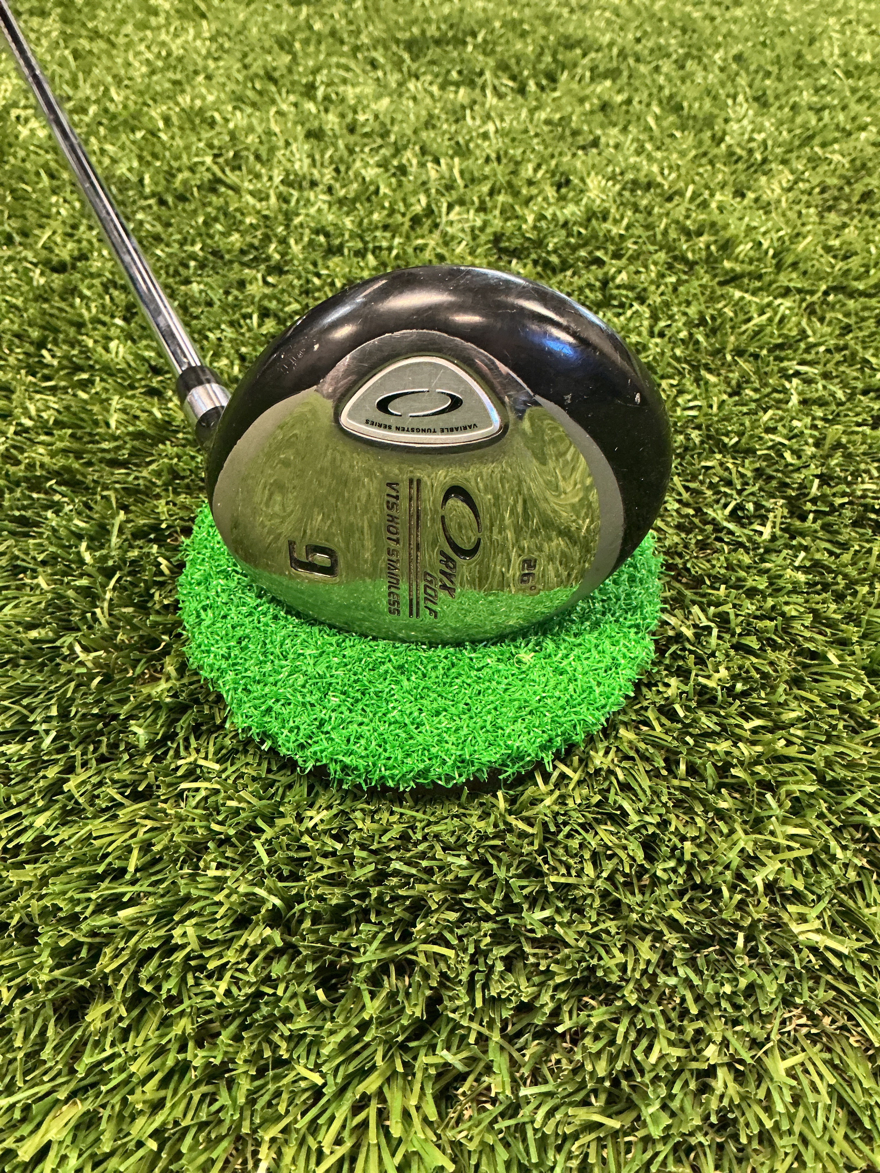 Oryx Golf VTS Hot 9 Wood 26° Stainless Steel RH