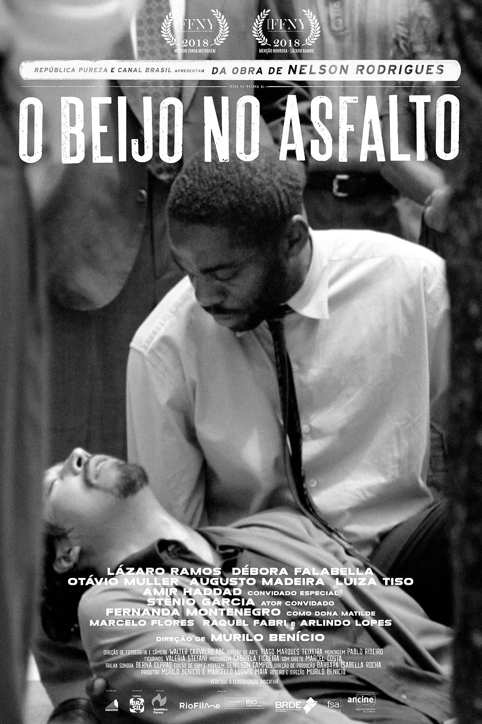 Cartaz "O Beijo no Asfalto"