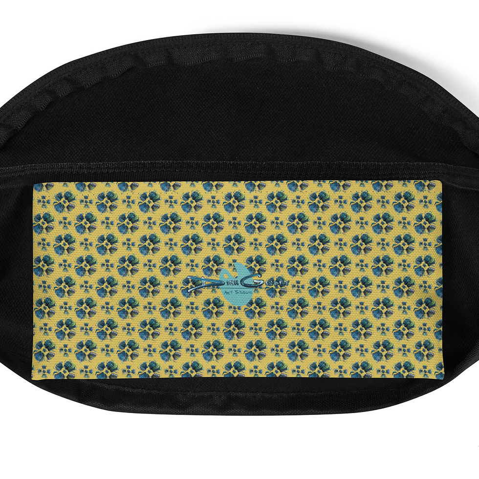 Thumbnail: Yellow Accordion Pattern - Fanny Pack