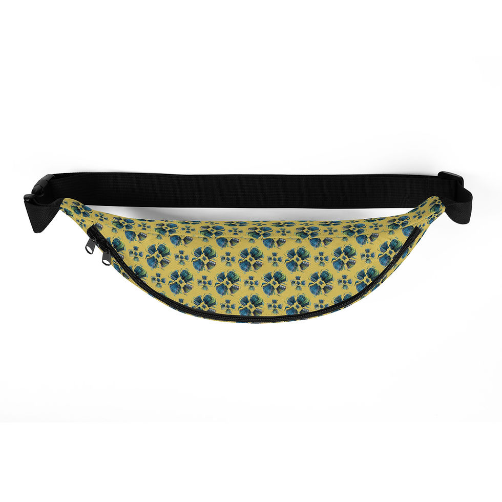 Thumbnail: Yellow Accordion Pattern - Fanny Pack