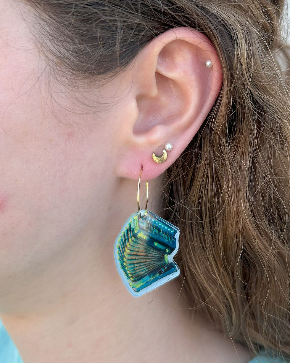 Thumbnail: Accordion #12 Earrings
