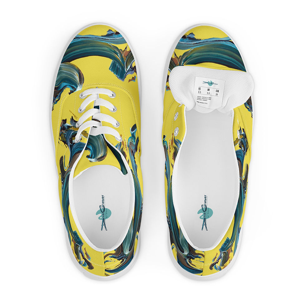 Thumbnail: Women’s lace-up canvas shoes - Adaptation