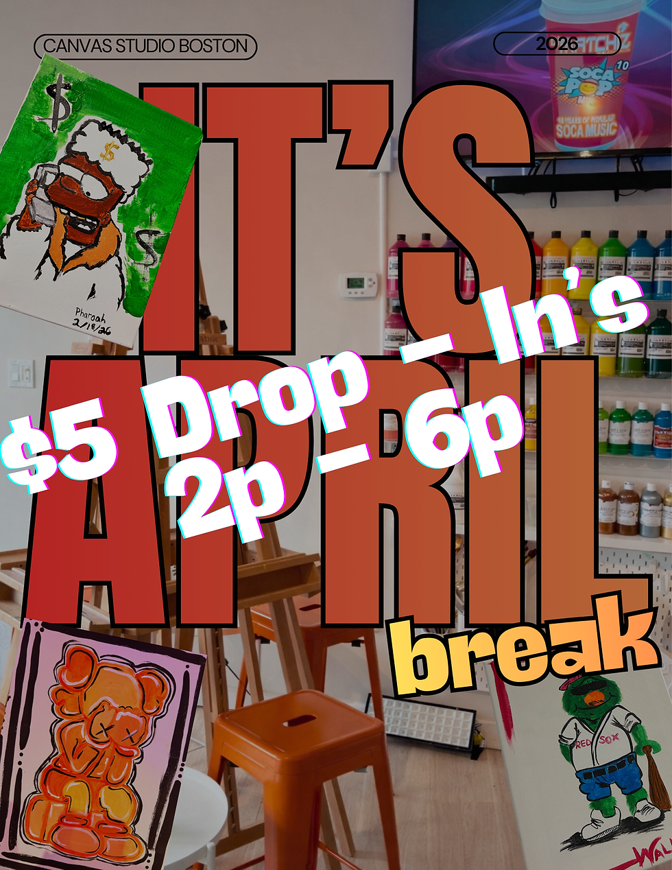 $5 - Drop In's | April Break - Extended Hours