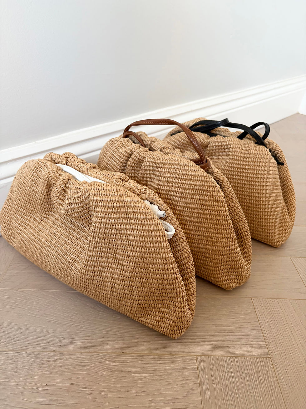 Thumbnail: Raffia Cloud Clutch 