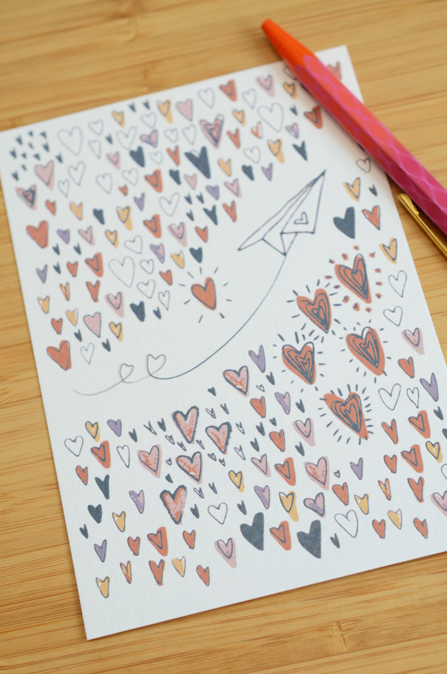 Miniature : Carte Postale_Avion d'Amour