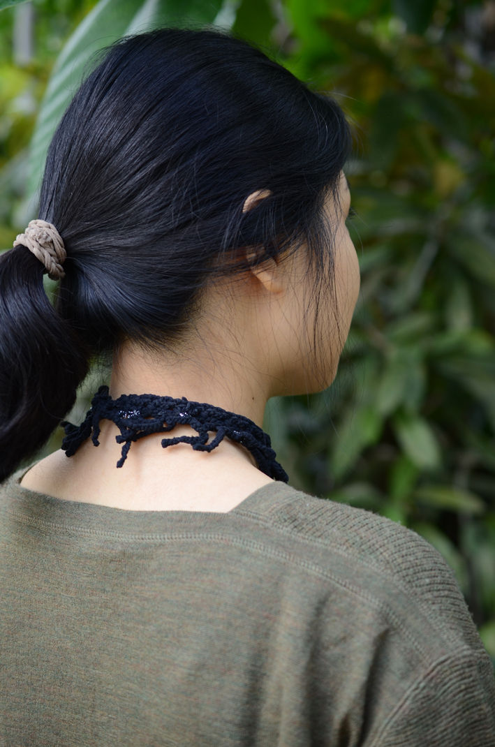 Miniature : Collier Aranéide