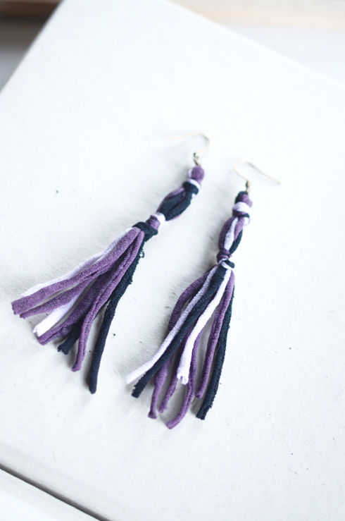 Miniature : Boucles d'Oreilles Linea Bicolores