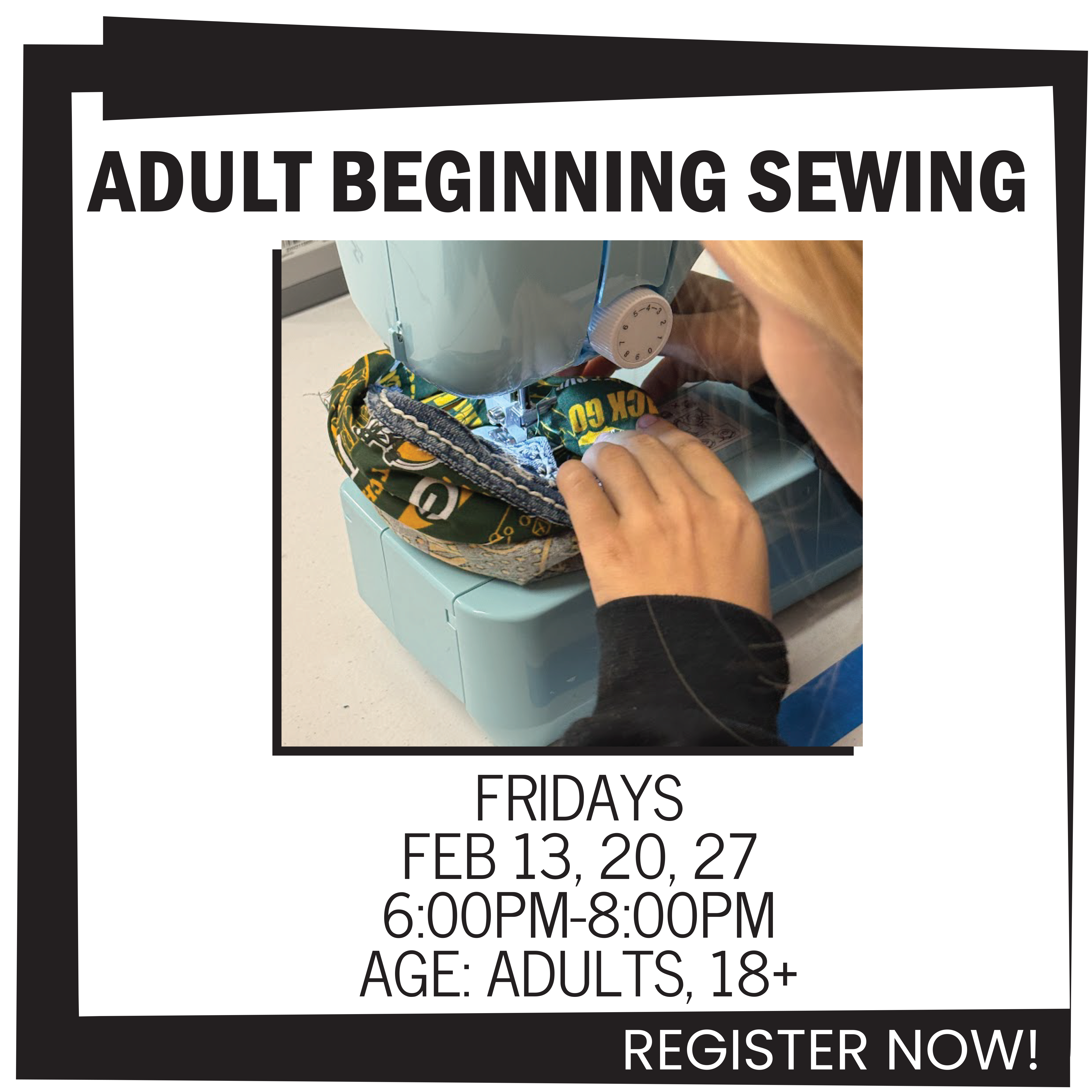 ADULT BEGINNING  SEWING