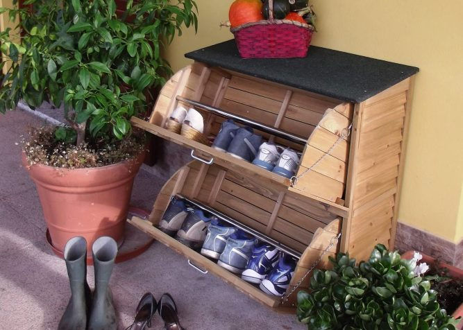 dove posizionare la scarpiera in casa