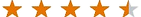 Illustration of star rating for book