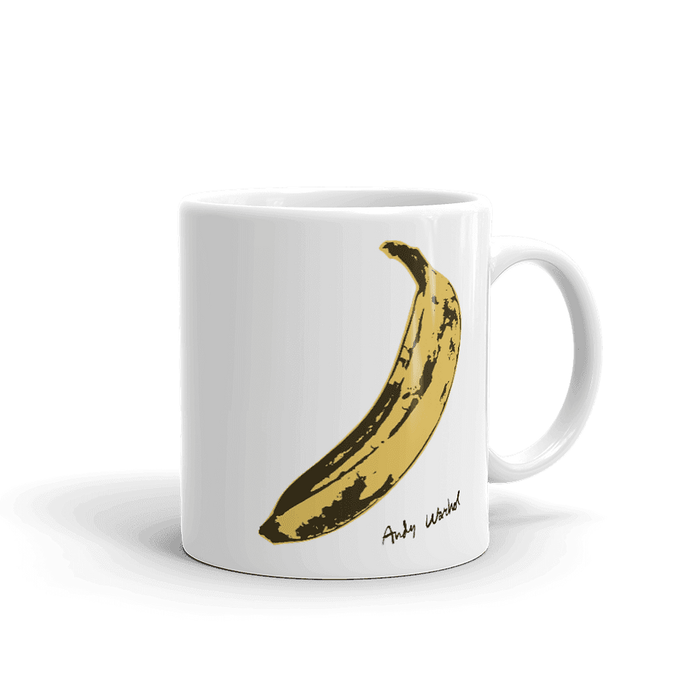 Thumbnail: Andy Warhol's Banana, 1967 Pop Art Mug