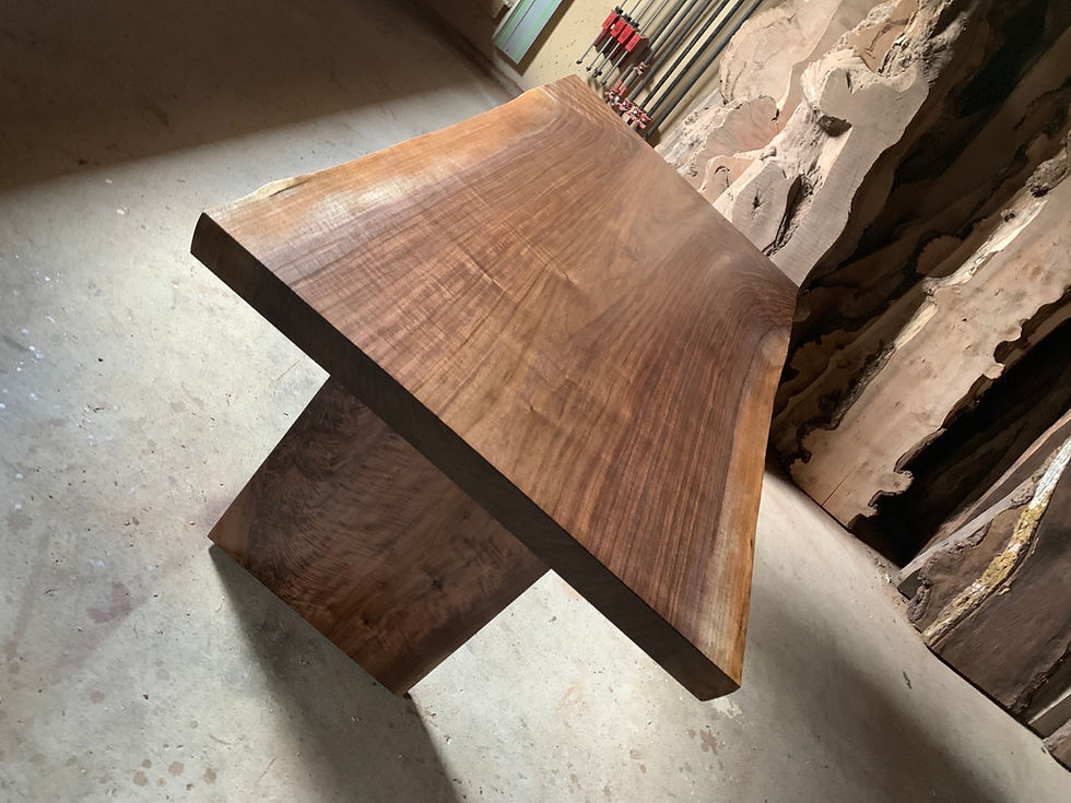 Thumbnail: Walnut Live Edge Table, Live Edge Table, Maple, Walnut, Home Decor, Resin Table, Furniture