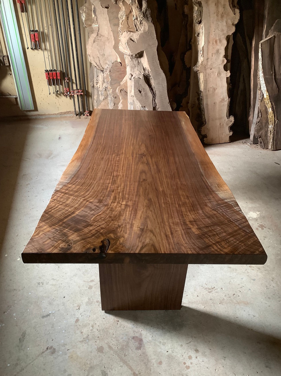 Thumbnail: Walnut Live Edge Table, Live Edge Table, Maple, Walnut, Home Decor, Resin Table, Furniture