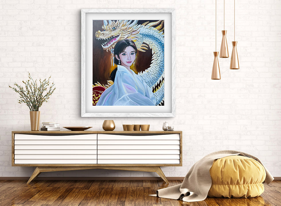 Thumbnail: Dragon with the girl