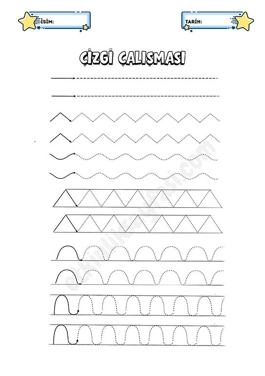 çizgi çalışması