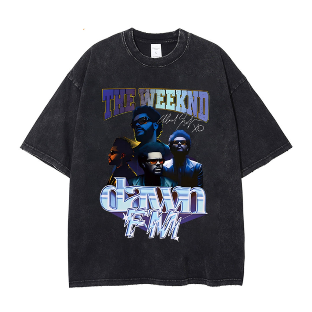 The Weeknd Dawn FM Oversized T-shirt