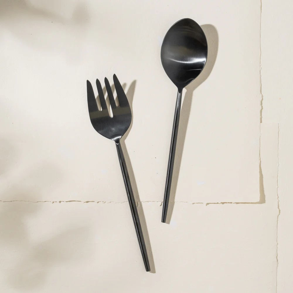 Ranya Onyx Salad Servers