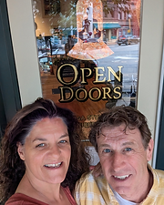 Marilva and Mike Wedge, Owners Open Doors Yoga Studios