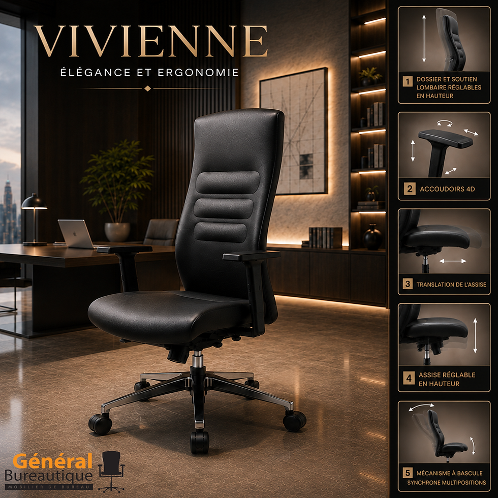 Miniature : Fauteuil Direction VIVIENNE