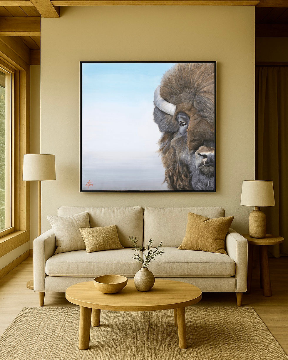 Why Storytelling Art Matters: Inside My Dreamy Dusty Blue Wildlife Themed Collection
