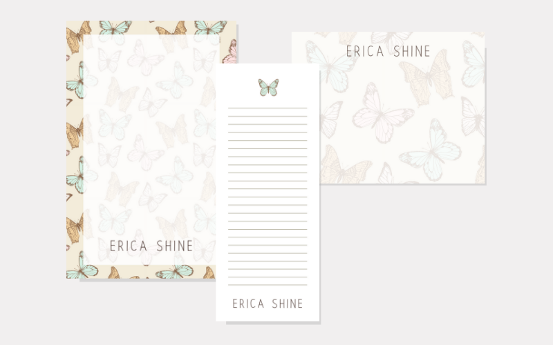 Butterfly Notepads