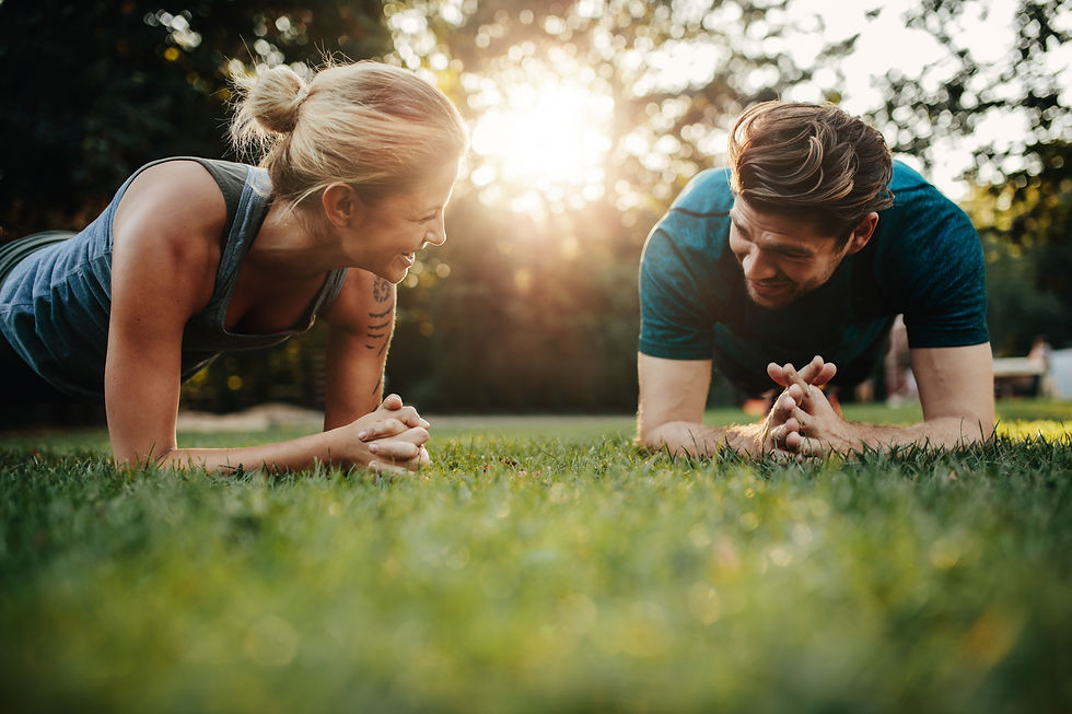 Planking In The Park Chiropractic Proprioception Melbourne Prahran