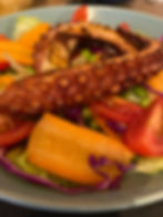 INSALATA  CON POLPO CROCCANTE