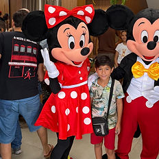 Minnie e Mickey - Volta as aulas ROSAS ATELIER