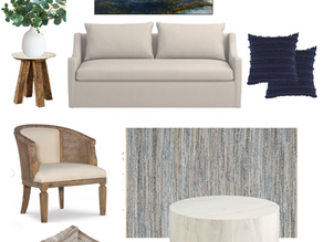 Earth Toned Living Rooms
