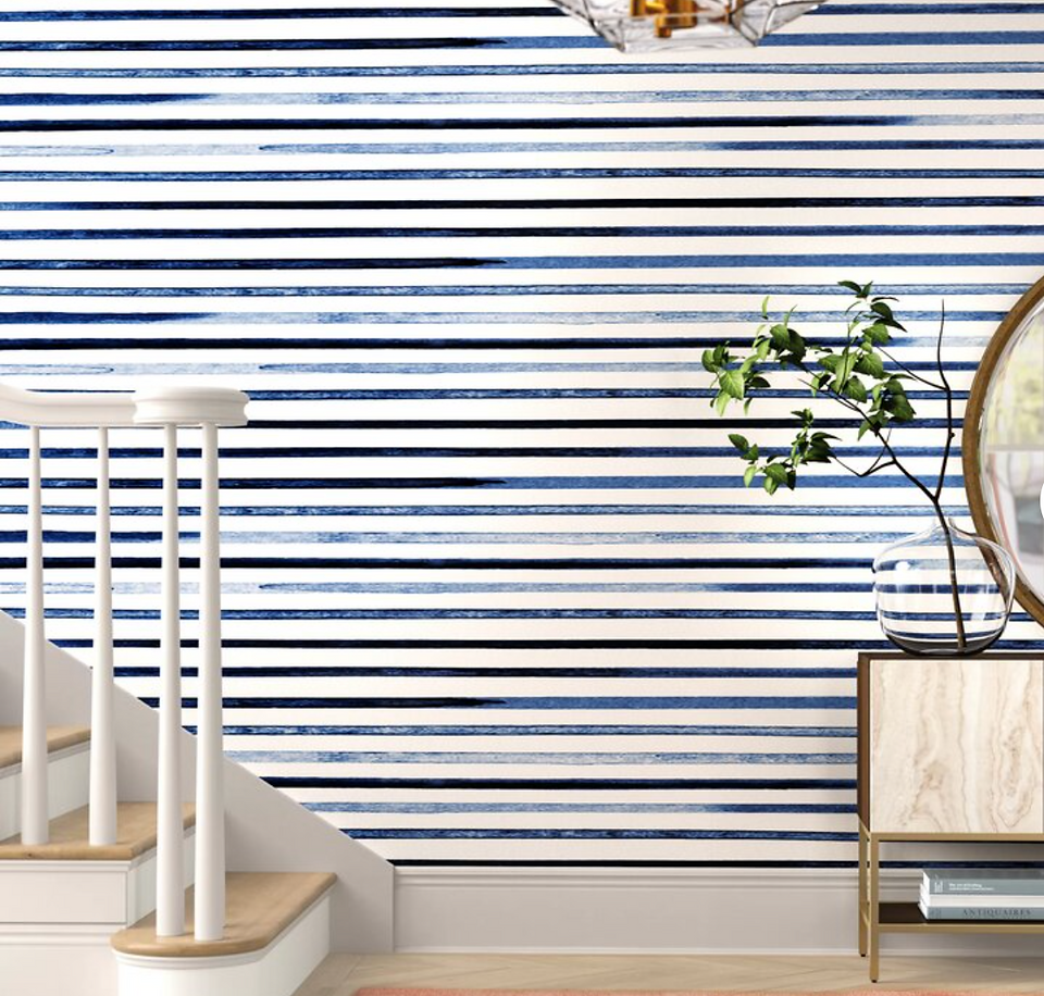 Casper Watercolor Stripes