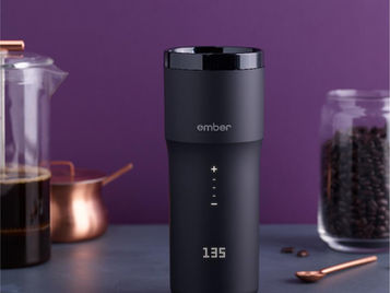 冷底體質女孩不再怕沒熱飲喝 ♡ Ember Travel Mug² 第二代手動控溫質感保溫瓶,咖啡放再久都像現煮一樣順口!