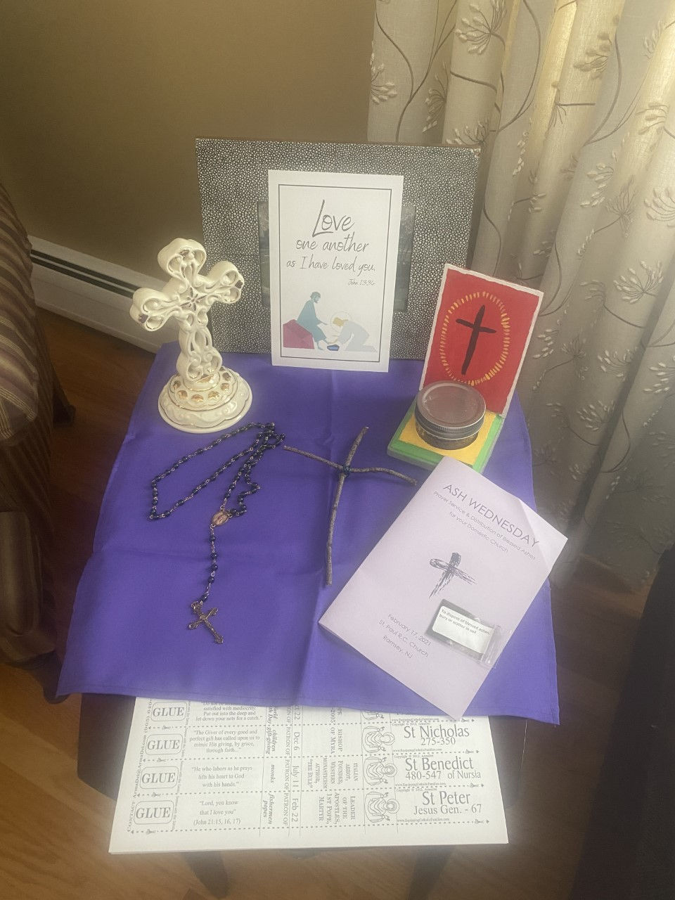 Lenten Prayer Space @ Home