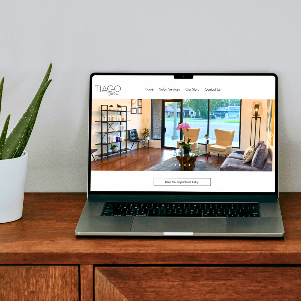 Tiago Salon Website