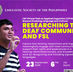 ViTAL talk to feature Reginio: the Deaf Community and FSL