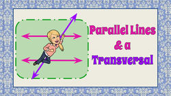 Identify Angles formed by Parallel Lines & a Transversal