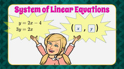 Use Substitution to Solve a System of Equations